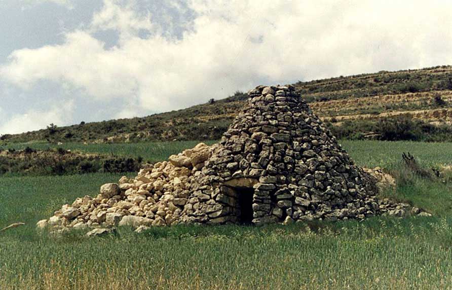 Casilla de piedra en La Diezma